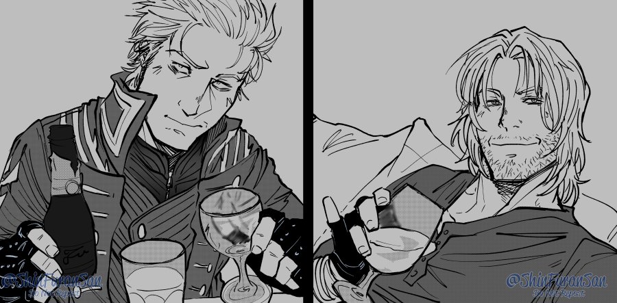 ShinFuranSan's tweet photo. Vergil is gonna lose this drinking game.

(📌𝘐 𝘤𝘢𝘯'𝘵 𝘧𝘪𝘯𝘥 𝘵𝘩𝘦 𝘰𝘳𝘪𝘨𝘪𝘯𝘢𝘭 𝘛𝘸𝘪𝘵𝘵𝘦𝘳 𝘱𝘰𝘴𝘵, 𝘴𝘰 𝘢𝘱𝘰𝘭𝘰𝘨𝘪𝘦𝘴 𝘪𝘯 𝘢𝘥𝘷𝘢𝘯𝘤𝘦 𝘧𝘰𝘳 𝘯𝘰𝘵 𝘣𝘦𝘪𝘯𝘨 𝘢𝘣𝘭𝘦 𝘵𝘰 𝘱𝘳𝘰𝘷𝘪𝘥𝘦 𝘢 𝘭𝘪𝘯𝘬📌).
#DMC5 #DorksOfSparda https://t.co/4Zz6Wp580v