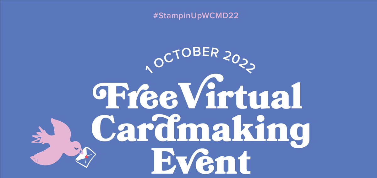 KarenStamps's tweet image. World Card Making Day is Oct. 1st! Attend Stampin' Up!'s virtual cardmaking event and stamp along or watch! FREE for EVERYONE! Purchase the same Bundles they will use or use what you have! karenstamps.com/get-ready-for-…  #stampinup #WCMD #cardmaking #WorldCardMakingDay #stamping