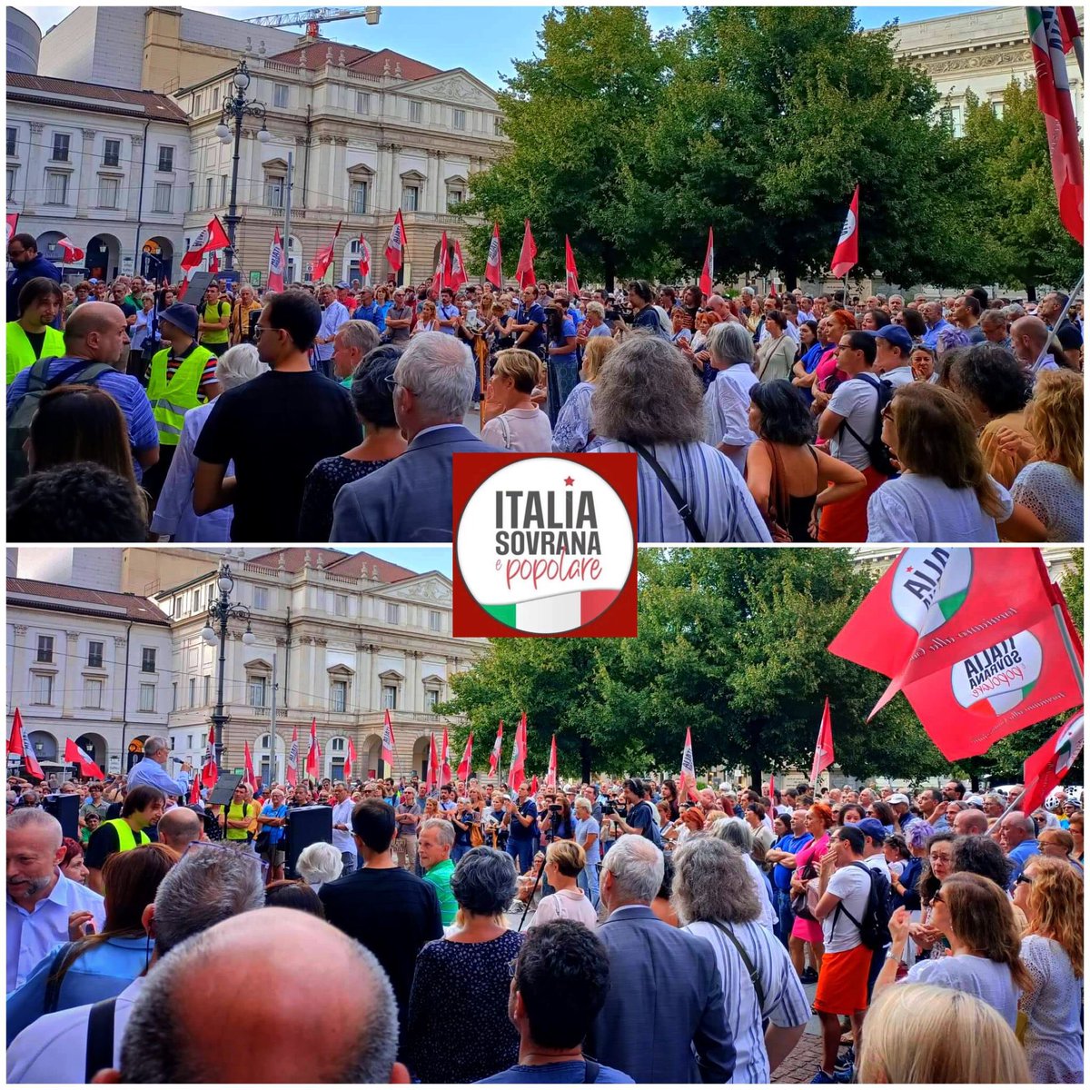 Milano… #ItaliaSovranaePopopolare 
È solo l’inizio…#ionondimentico
#3settembre