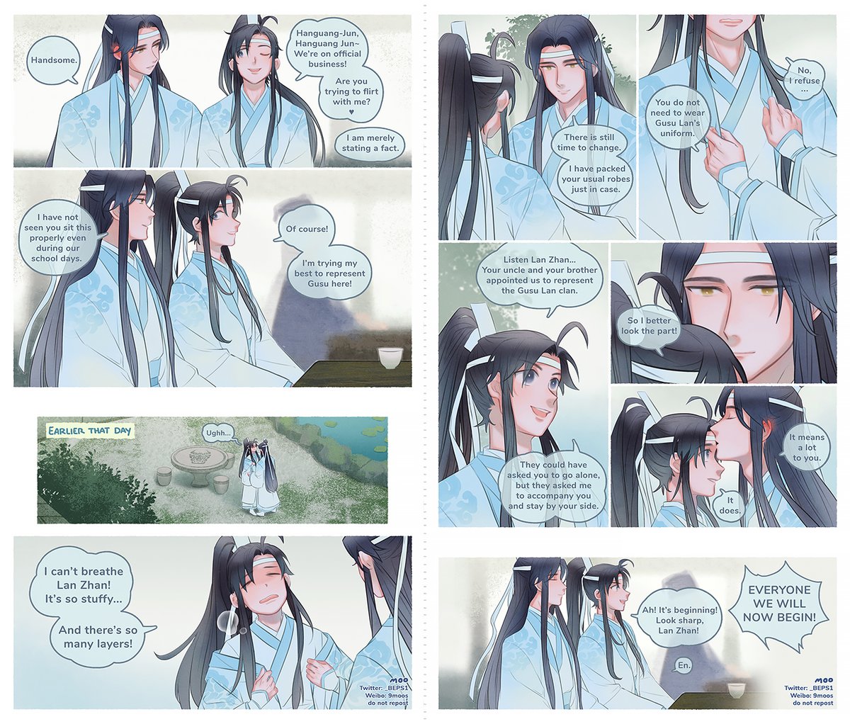 Attention! Attention! Wangxian Has Entered the Hall! 
(pt 1/2) #魔道祖师 