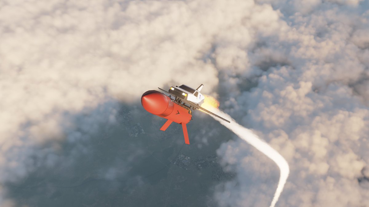 GrinnelliDesign's tweet photo. Screenshots from lana in our discord of our Reliant Shuttle mod. #Artemis1 might not have launched today, but that doesn't mean you can't! #dcsworld https://t.co/X0Q3UTklrs