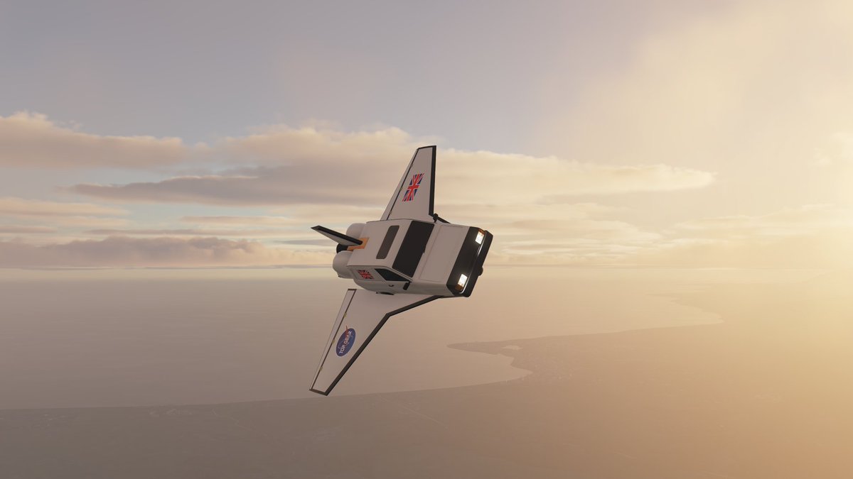 GrinnelliDesign's tweet photo. Screenshots from lana in our discord of our Reliant Shuttle mod. #Artemis1 might not have launched today, but that doesn't mean you can't! #dcsworld https://t.co/X0Q3UTklrs