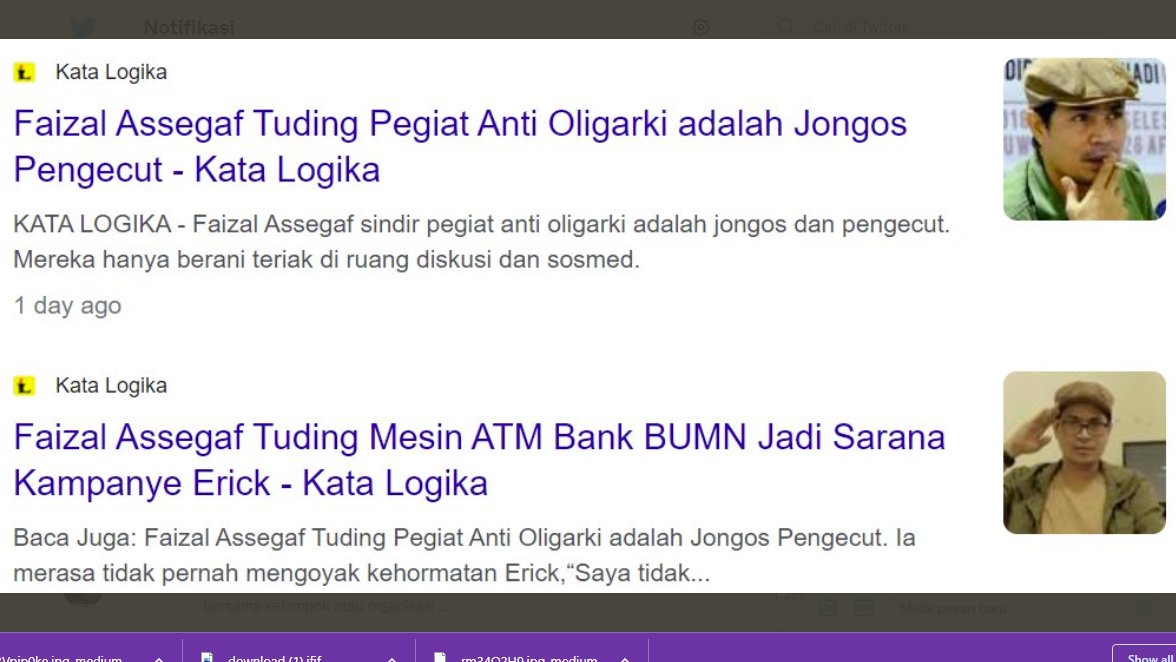 SedulurAzis's tweet photo. @faizalassegaf apa sudah pernah ke MK ikut gugat PT 20 persen ?

#lawanoligarki #lanyalla #MK #hapuspt20persen https://t.co/x3iXQVtHam