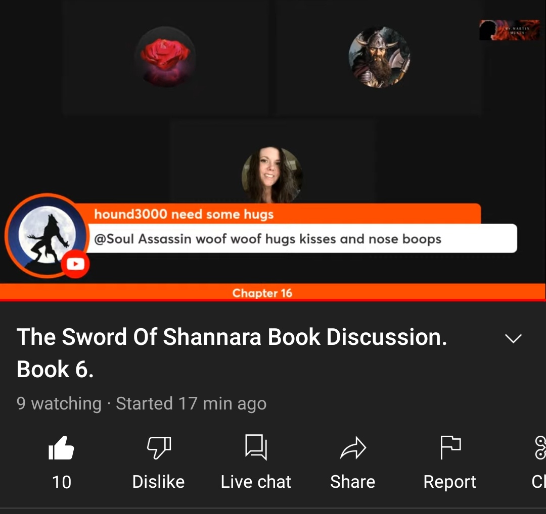 GNinjuh's tweet photo. 🧝🏻♀️MS. MARTIN MUSES🧚🏻♀️ PRESENTS
#MsMartin's #BookClub!
#TerryBrooks' The SWORD Of SHANNARA #Book6 #Discussion
DISCUSSING:
@Teresa_Martin🌹
@KenobiStig
@LadyGravemaster
@LadyTauriel1
@Princess__Renn
#MsMartinMuses
#TheSwordOfShannara
https://t.co/prVd3GOPWd https://t.co/YCwDZHzser