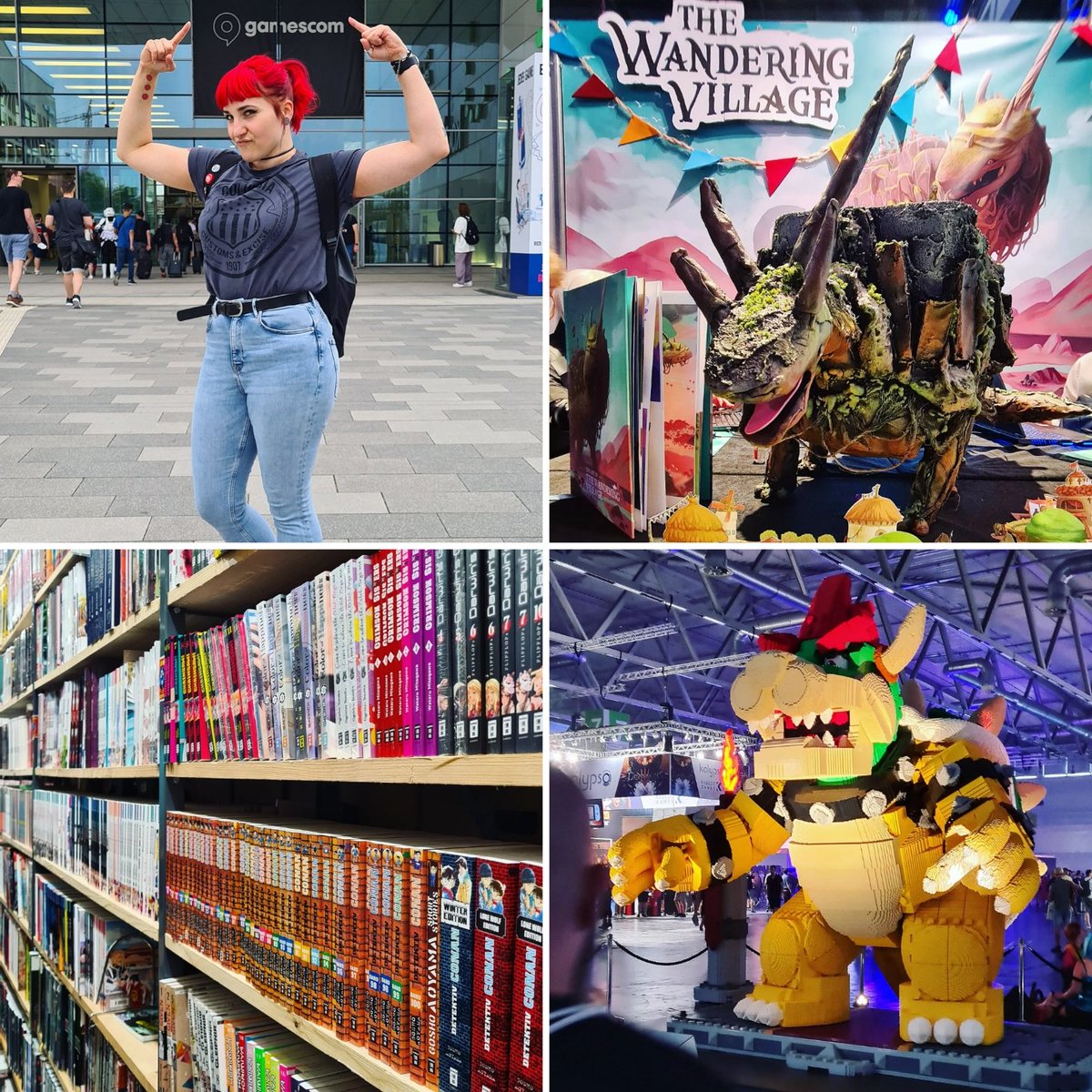 FrlvonMarzipan's tweet photo. Hier mal ein paar Eindrücke von der #Gamescom2022 🤩 
Es war sooo toll ❤️

Mehr Bilder auf #Instagram unter ➡️ https://t.co/HKOlHGkG0w

#Gamescom #gamescom22 #IndieArenaBooth #VaultKid #RocketBeans #RawFury #Porsche #Systemshock #smallStreamer #smallYouTuber #GermanMediaRT https://t.co/d7AjATQfP9