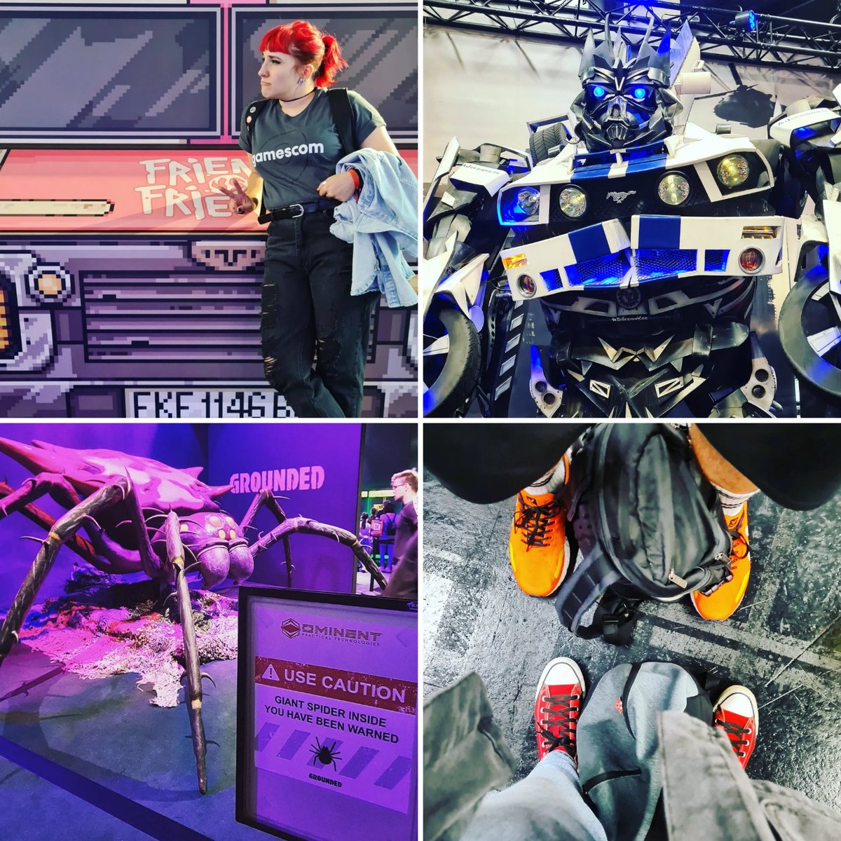 FrlvonMarzipan's tweet photo. Hier mal ein paar Eindrücke von der #Gamescom2022 🤩 
Es war sooo toll ❤️

Mehr Bilder auf #Instagram unter ➡️ https://t.co/HKOlHGkG0w

#Gamescom #gamescom22 #IndieArenaBooth #VaultKid #RocketBeans #RawFury #Porsche #Systemshock #smallStreamer #smallYouTuber #GermanMediaRT https://t.co/d7AjATQfP9