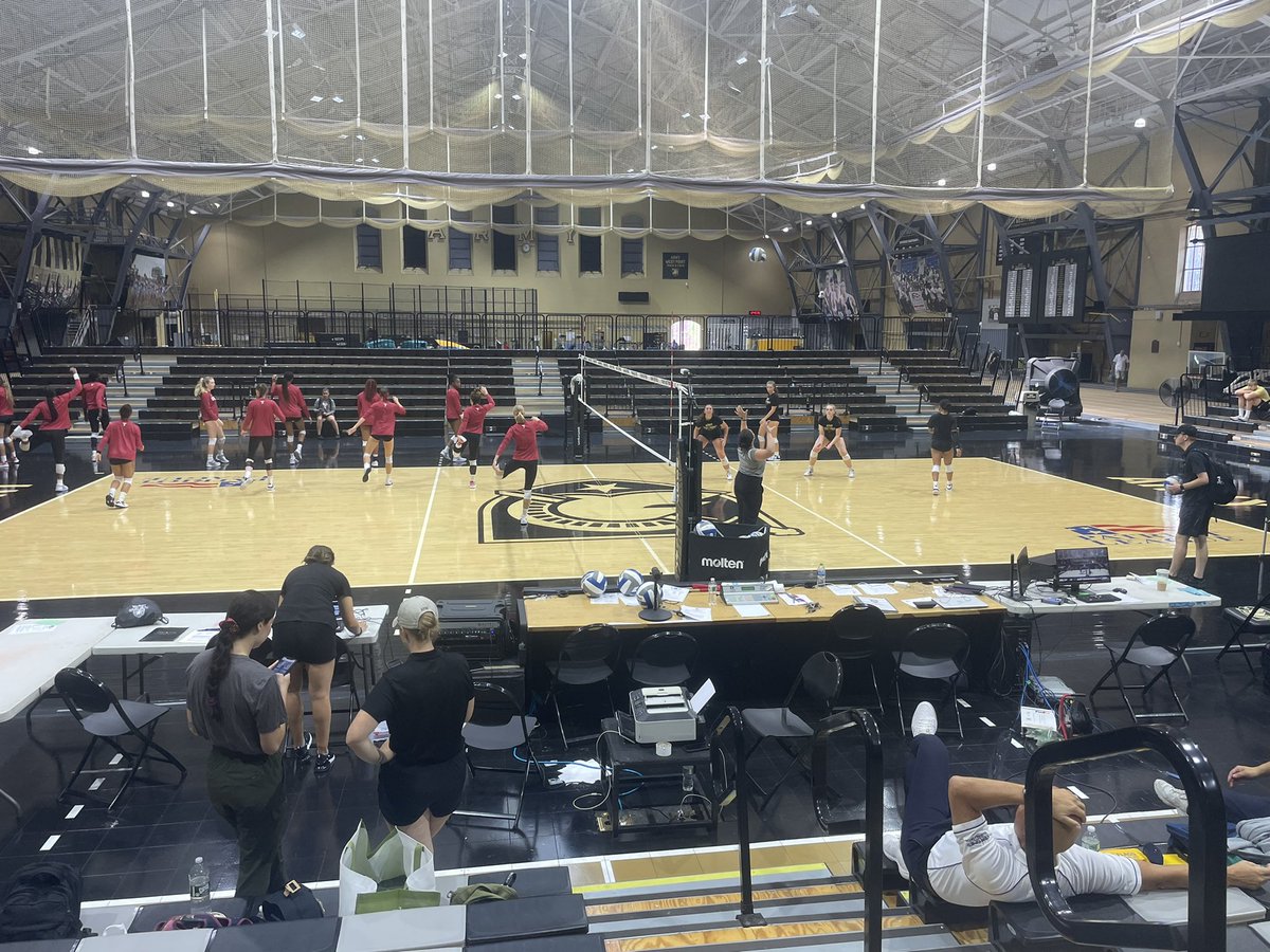 BrandonPelter's tweet photo. How about some volleyball? It’s the first of two for @ArmyWP_VB as they take on @Temple_VB on ESPN+

Catch the action at 1:30 https://t.co/7LR9ZD2iN7
