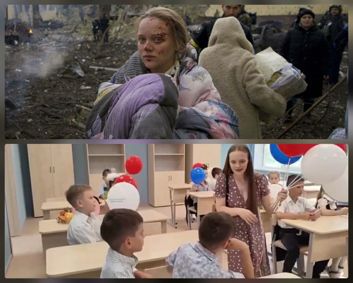 Remember this woman? Well apparently she is now participating in pro-Russian activities in Mariupol.