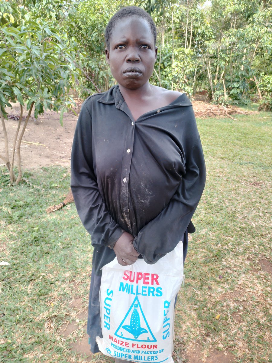 MaishaboraM's tweet photo. She is dumb abandoned by her family. In our food aid program, she is able to feed for a week. https://t.co/Hn0f66RbAq