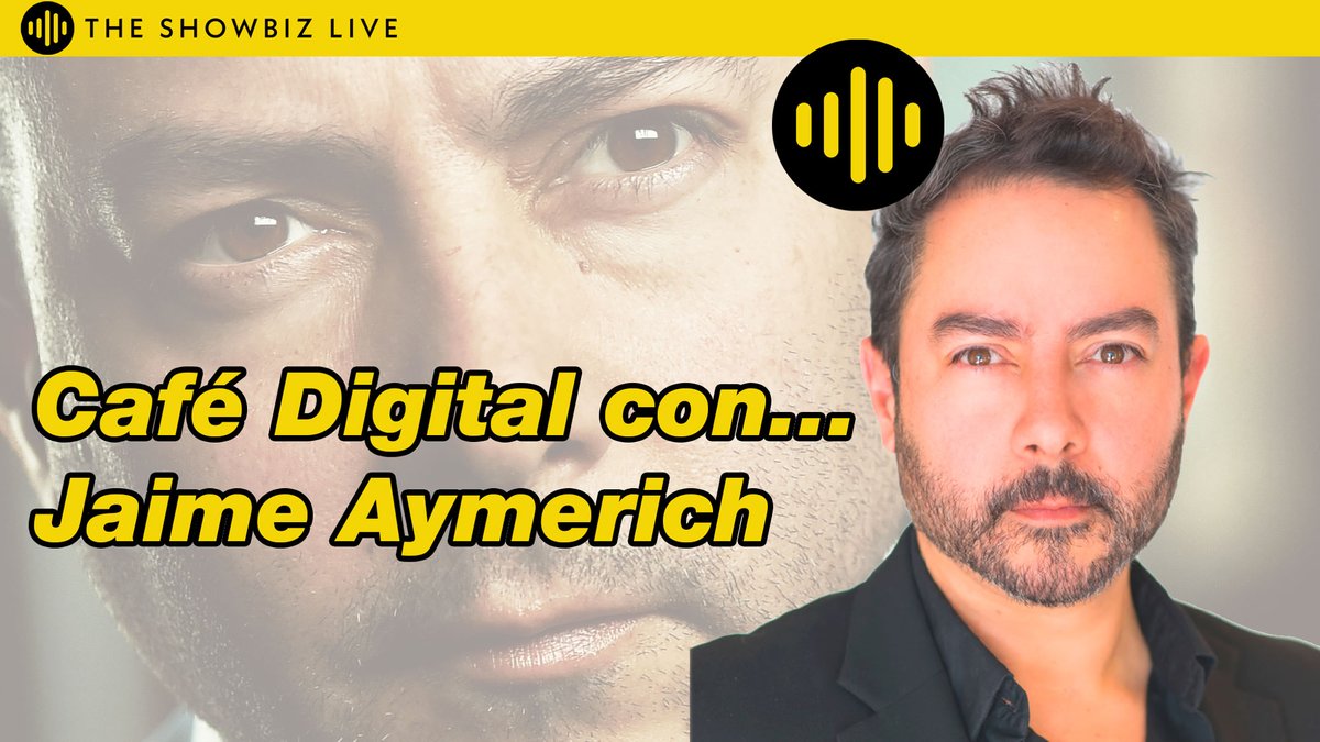 TheShowbizLive's tweet photo. Café Digital S1E1: Conversaciones con #jaimeaymerich #theshowbizlive #cafedigital https://t.co/QsZWtUWxr0 https://t.co/oWQLfbo4yA