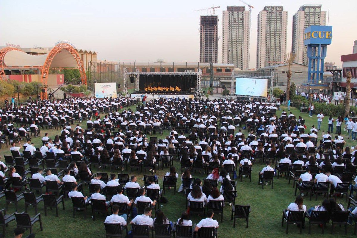 bishopwarda's tweet photo. 3-day Ankawa Youth Meeting with 1700 young Catholics from all over Iraq. This spiritual event will strengthen &amp; support the youth in faith , formation , Christian leadership , self-value , solidarity, to be active members of the Church &amp; strengthening its evangelical mission. https://t.co/CAeZc6vN80