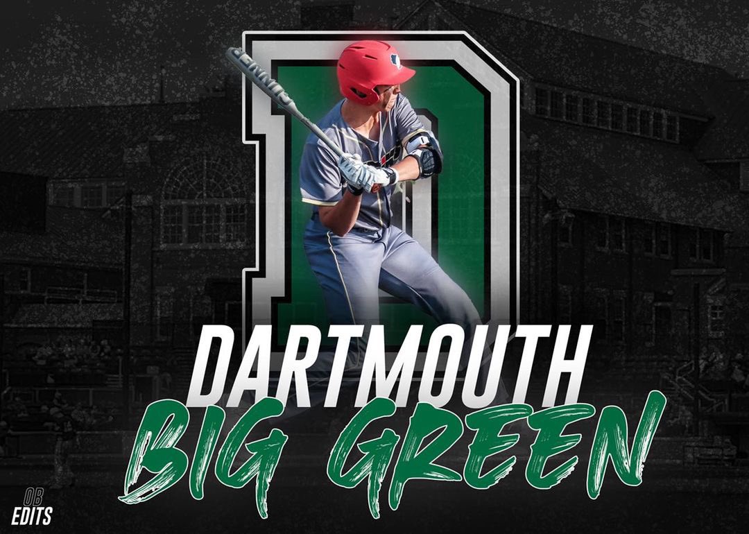 I am very proud to announce my commitment to Dartmouth College! I want to thank all my coaches, family, and teammates for pushing me to be the competitor and person that I am today, as well as Coach Whalen and Coach McFadden for the amazing opportunity. 🟢⚫️#gobiggreen #committed