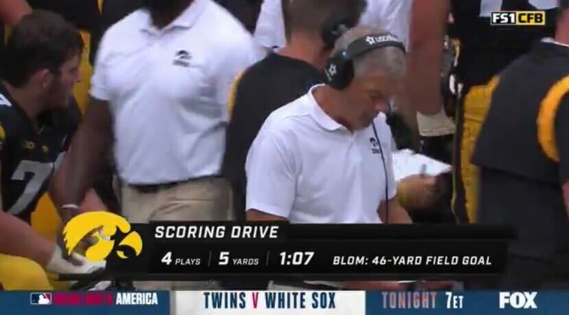 barstoolsports's tweet photo. Common Iowa Scoring Drive https://t.co/Q26qd3WRjC