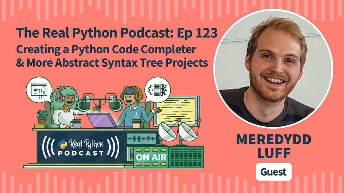 Real Python tweet media