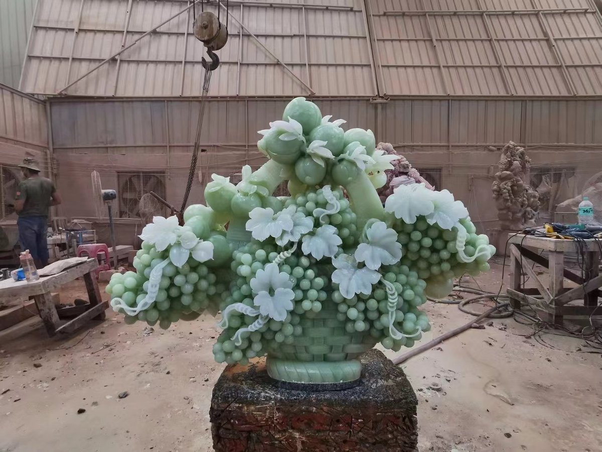 Every piece of art needs to be carefully carved!! come on.