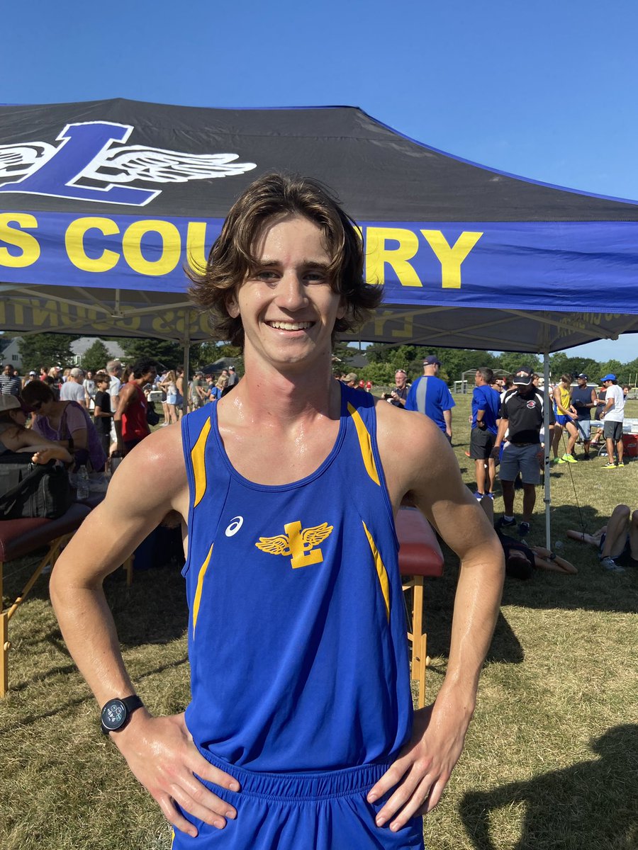 Nick Strayer of Lyons returns with revengeful start to junior year - wins the Mike Kuharic Invite at <a href="/LTCrossCountry/">Lyons Twp Boys XC/Track</a> 15:32 5K