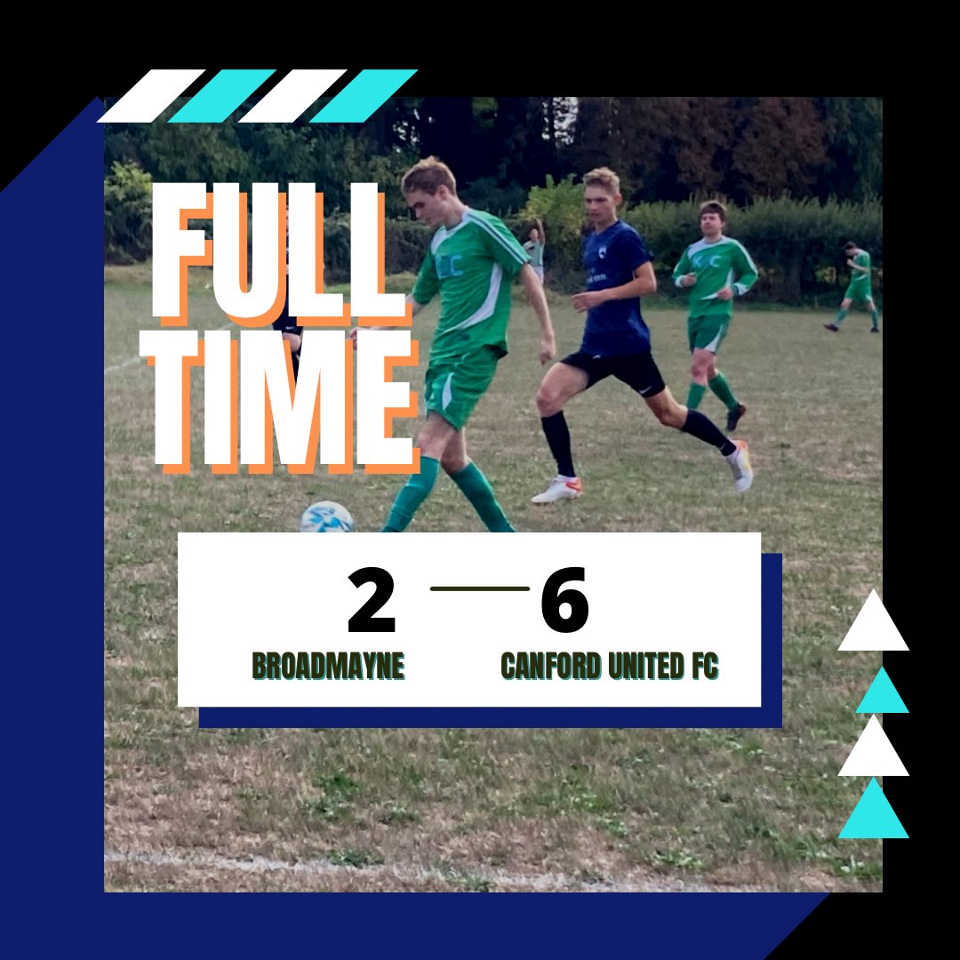 BroadmayneFc's tweet photo. Defeat on opening day. 
FT: Broadmayne 2-6 Canford United https://t.co/eemKEfAYE5