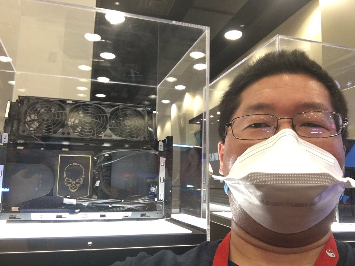 At #PAXWest2022. Looking at #IntelNUC machines.