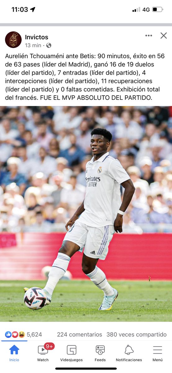 Fcovalencia's tweet photo. @jotajordi13 JOTA JORDI: SI EL FUTURO DEL REAL MADRID SON TCHOUAMENI Y CAMAVIGNA YO ESTOY SÚPER TRANQUILO 😂😂

🤡 🤡🤡🤡🤡 https://t.co/abLOulnJ1h