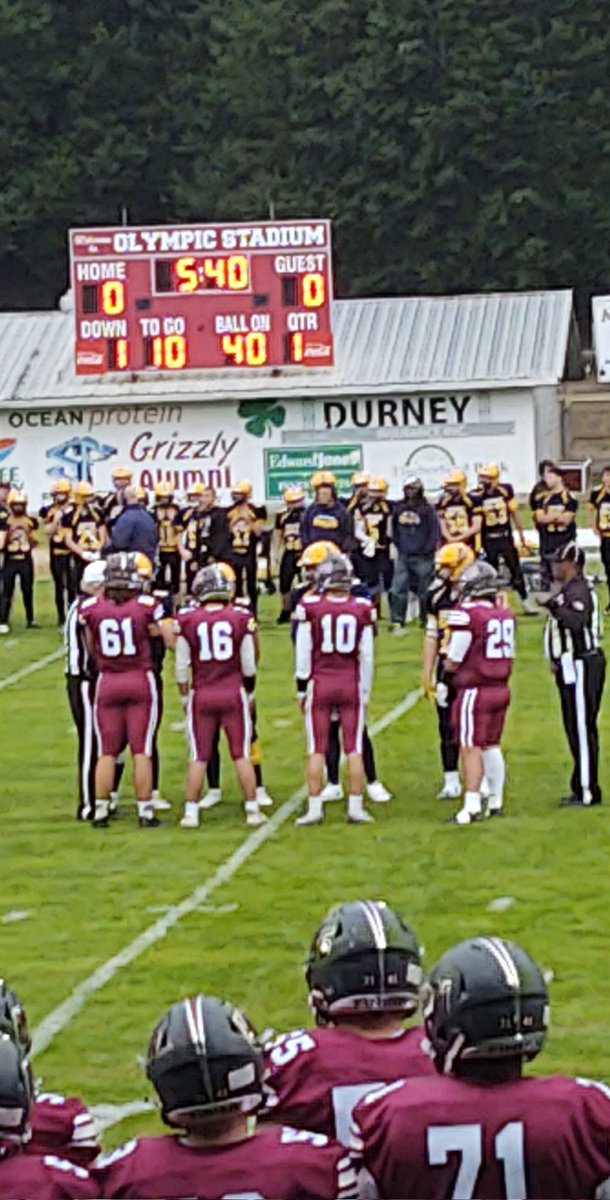 I was honored to be a captain for my first game of my senior season #61 #footballdreams