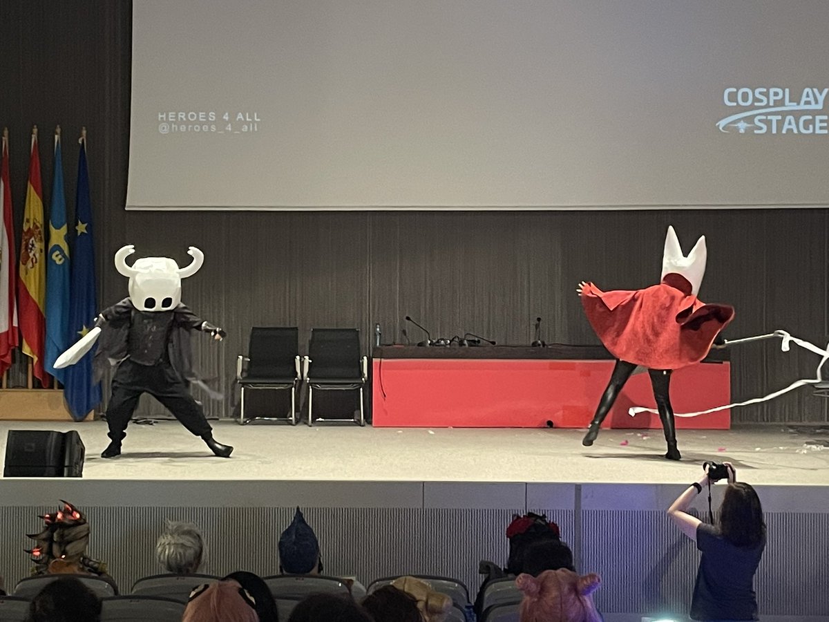 escosplay's tweet photo. Hollow Knight

#CometCon22 #CosplayStage https://t.co/bMJwOEL7Ca