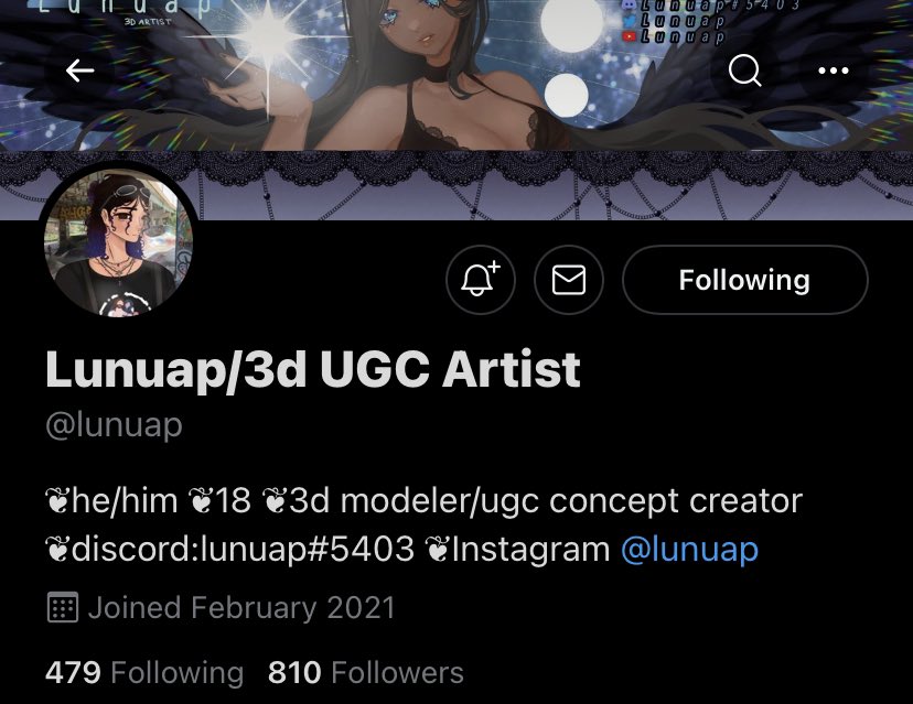 TeaFrames1's tweet photo. @lunuap Done! User is qtkmidnight https://t.co/1CoRWqd9EC
