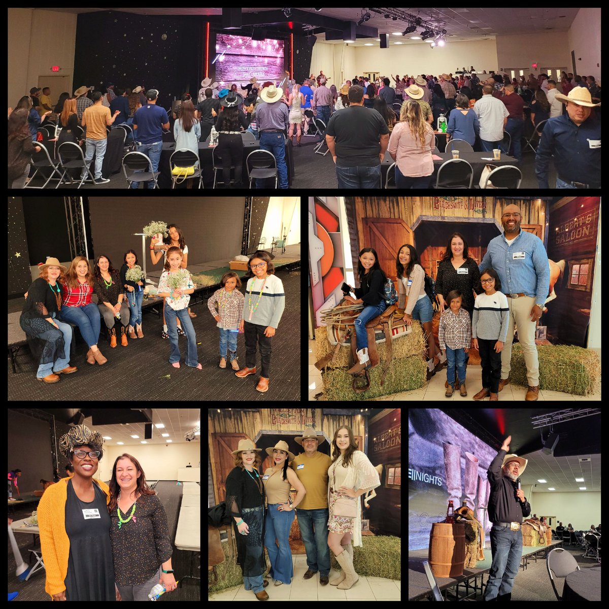 AGreatVictory's tweet photo. Cowboys &amp; Cowgirls kinda night @ Abundant Married Life! Faith, Family, &amp; Marriage. Thank you Pastor @jsalasjc &amp; @christianAsalas for last night's message. In a crowd full of "Good Things" (PRV18:22), nothing comes easy. Work together to make eachother better.🐎🤠❤️📖 @ZMarcoPolo https://t.co/Bzz7IE2zBM