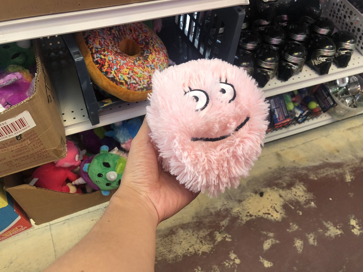 realCarykh's tweet photo. i went to this toy store and it had a CURSED PUFFBALL PLUSH https://t.co/9LZuUheqju