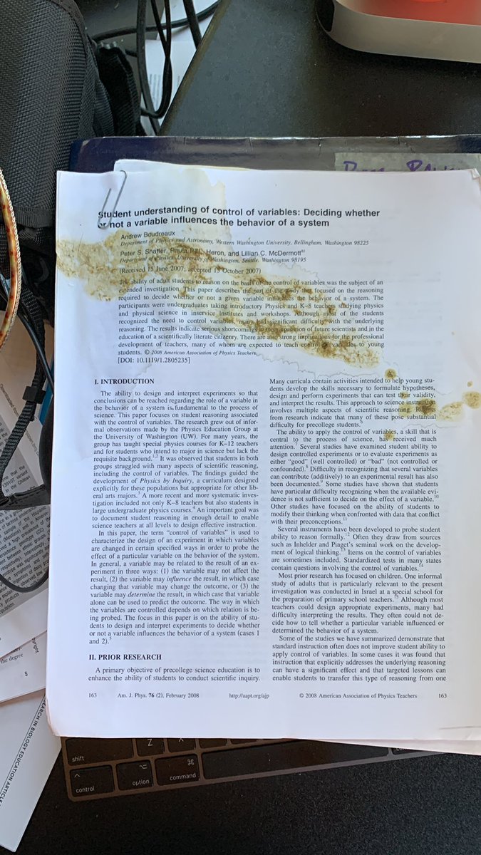 My cat’s hair ball yack in no way reflects my reaction to this paper. I apologize to the authors.