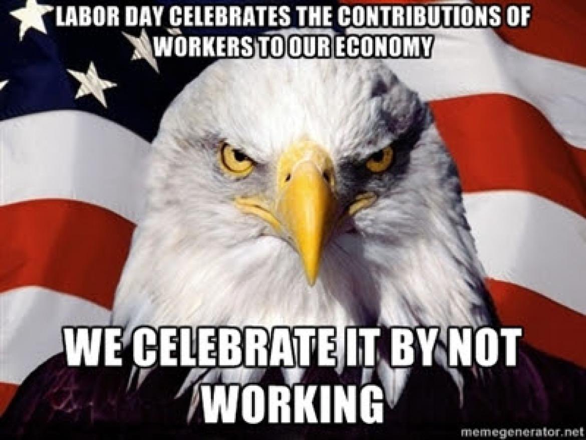 Iamfluid's tweet photo. #BoycottWork on #LaborDay2022 no matter what, see what happens when all us little people pick up the breadcrumbs and realize we have the loaf of bread in our hands. #Unity #ThePeopleHaveThePower -they made a holiday. so why are the laborers still working- who has off? #HolidayPay https://t.co/9DAIjQAy31