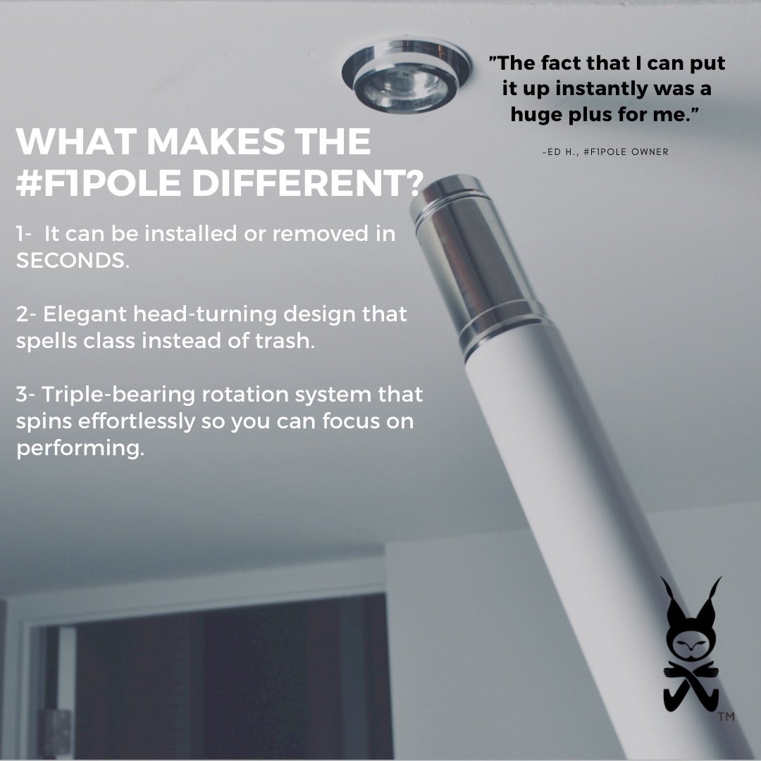 sdpoles's tweet photo. Order the most convenient dance pole ever created today at https://t.co/zQ1IFqYm80 

#removable #tampa #miami #miamibeach #brickell #orlando #daytona #keywest #florida #sdpoles #poledancer #polefitness #polefit #dancepole #partyideas #trending #homeandoffice #interiordesign https://t.co/Qjbnr5Vmsl