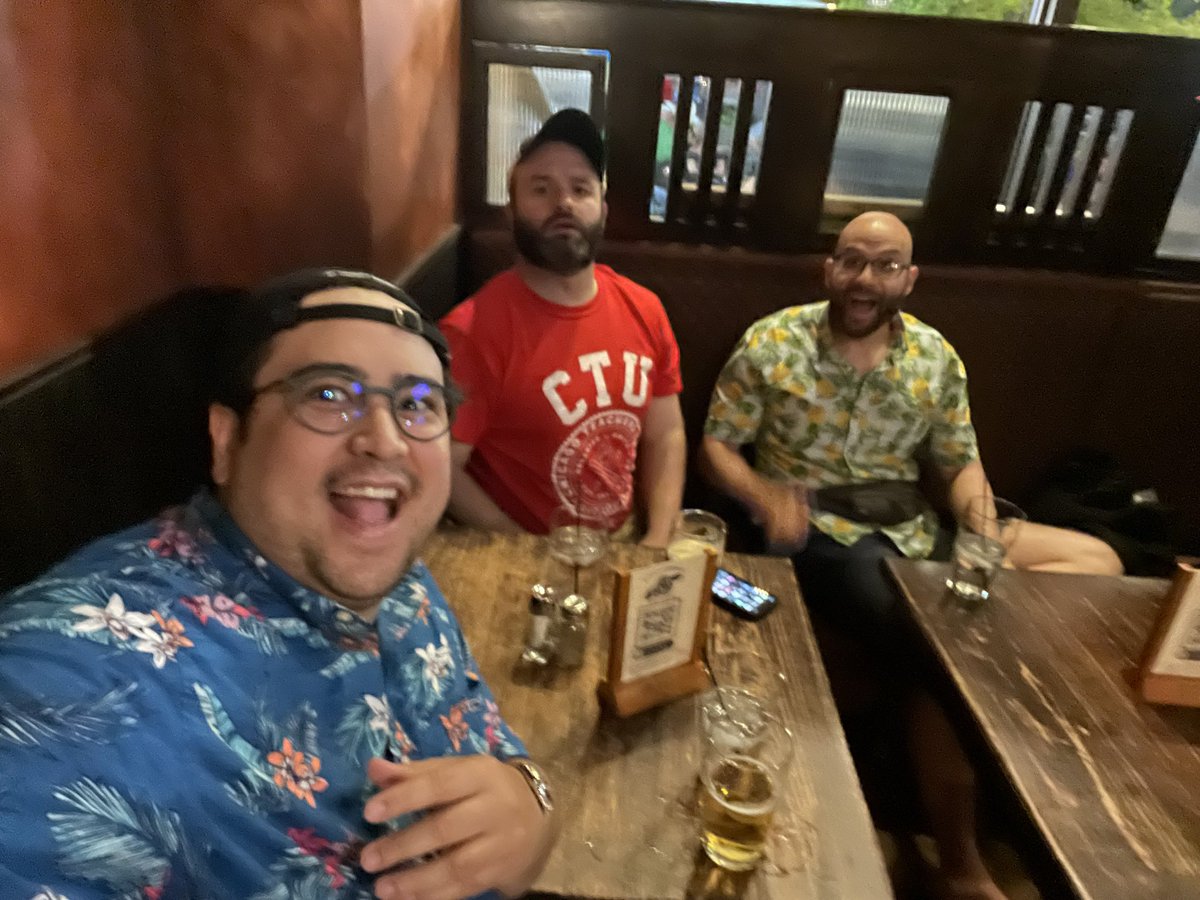 Two more tonight at <a href="/aacomedy/">Ann Arbor Comedy Showcase</a>. 730 and 10. Last night was a blast so tonight should at the very least be decent. Here’s me with my dumb friends last night. 

aacomedy.com for tickets.