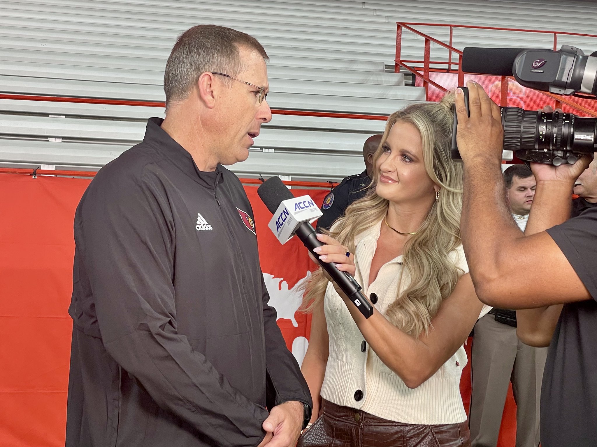 Jody Demling on Twitter "Louisville coach Scott Satterfield pregame