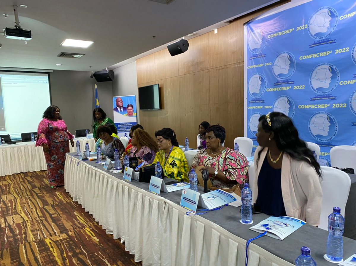 DedeKapanga's tweet photo. Sortie Officielle de la Coalition Nationale des Femmes Chefs des Regroupements et Partis Politiques de la RDCONGO. " CONFECREP2 en sigle https://t.co/vxMfE7svzR