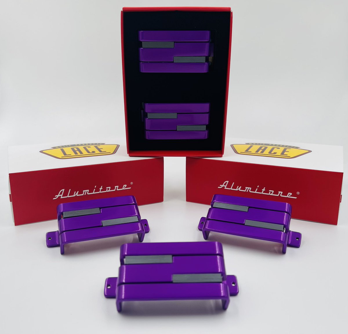 LaceMusic's tweet image. Purple Lace Alumitone Pickups? Yes please 🔥🔥😈 LaceMusic.com 

#LacePickups 🎸 #LaceMusic #LaceSensor #Alumitone #LaceAlumitone