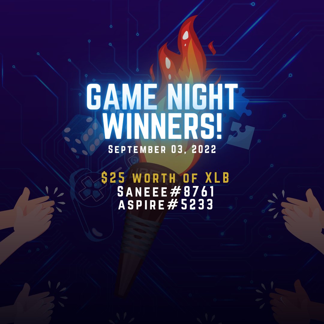 LibertasDao's tweet photo. Here are the winners for tonight's #LibertasGameNight! Congratulations and see you all next week, same time at 6:00PM EST! 

Jump on our discord server: https://t.co/60MoUZBzZ2

#Libertas #LibertasFinance #DeFi3 #DAO #web3 #DeFi https://t.co/7nFsuBrtVf