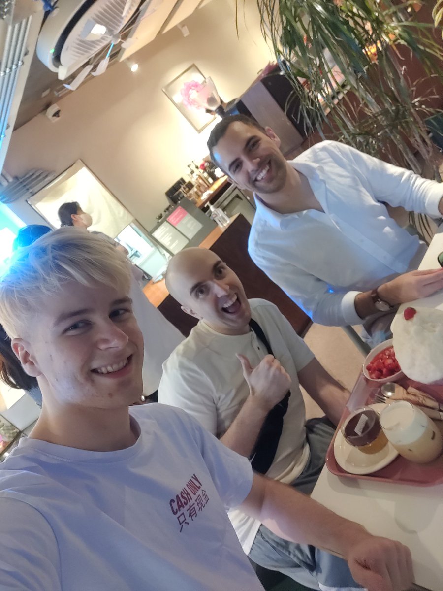 to think I would one day meet the legendary progenitors