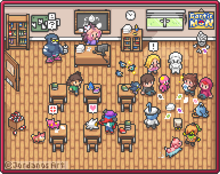 Garticmon's tweet photo. Bingly will often explore the region to foster the creativity in people and Garticmon. Here are some insane pixel scenes by @JordanosArt for #Bingly week, familiar faces from the team in the last. Big thanks to @bromojumbo, @fairyylatte and others for helping out where they can! https://t.co/U46KR1M2Oe