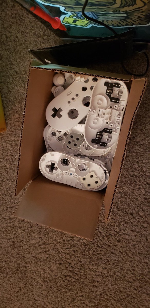 MikeysMods's tweet photo. Some wii classics whose parts are being do atrd to some Phobs https://t.co/1Xd0mLqEpE