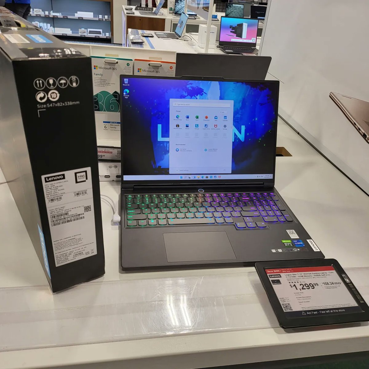 LenovoBeast's tweet photo. Finally got some Legions in, had to set it up! #premiumstars#wearelenovo https://t.co/LOgGgHwoEw