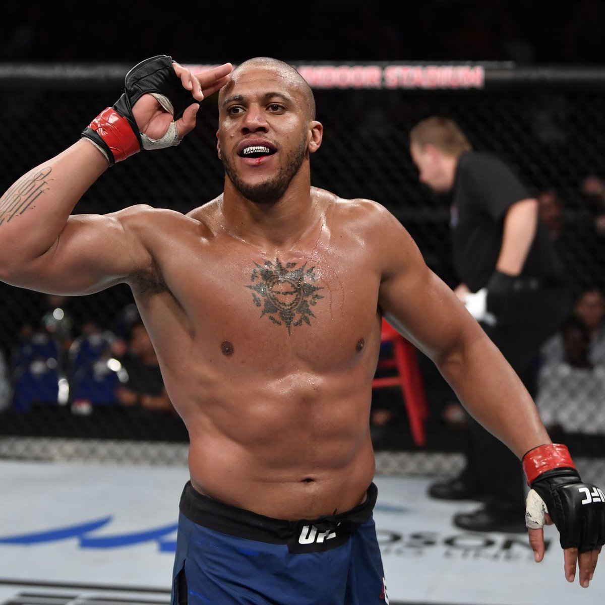 Gane with a statement Win, but will the wrestling be in question on a possible title rematch? | UFC Paris | #UFCParis #GaneTuivasa
