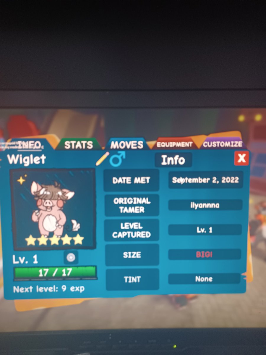 Im_NomYe's tweet photo. @DoodleWorldRBLX @wishRBLX I have kidnapped your wiglet, I need 10k gems if you want him back https://t.co/jm0ISFDYiG