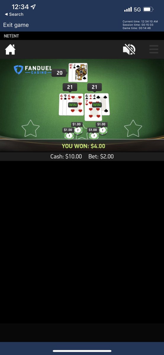 Droopie19's tweet photo. Just playing around with the free money fanduel gave me and this happens… I think my luck is gone https://t.co/YMNRmzXWIE