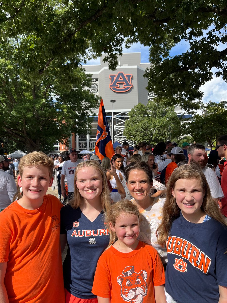 Always great being back in Auburn! #GameDay #WarEagle
