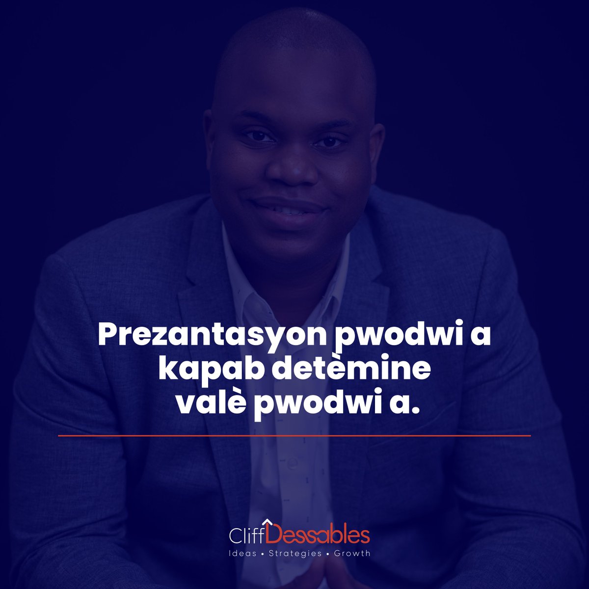 CliffDessables's tweet photo. Premye enpresyon w ap fè nan biznis ou an, ka gen konsekans pozitif oubyen negatif sou li.

Pran swen pwodwi ak sèvis wap ofri yo!
-
-
-
#haitianentrepreneur #haitianbusiness #haitians https://t.co/p5btUVpzfN