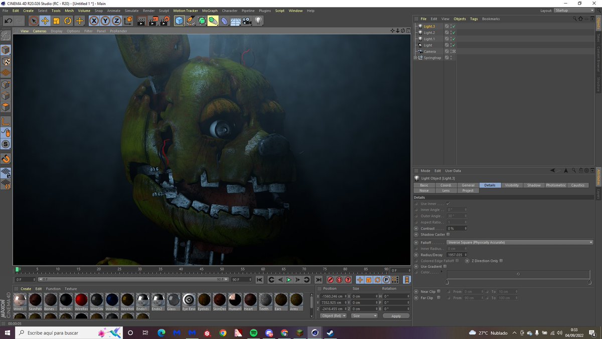 !!CRINGE ILIMUNATION ALERT¡¡
C4D Port done, thx alistair for port the model