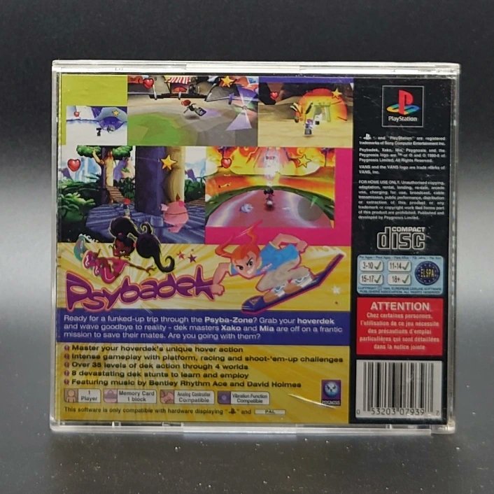vpg_ryoma45's tweet photo. Photo A Day - Day 241
Psybadek - PS1
No one remembers this game and it should stay that way.
#photooftheday #psybadek #psygnosis #ps1 #playstation #retro #day241 #itap https://t.co/Rx7vaqZQr7