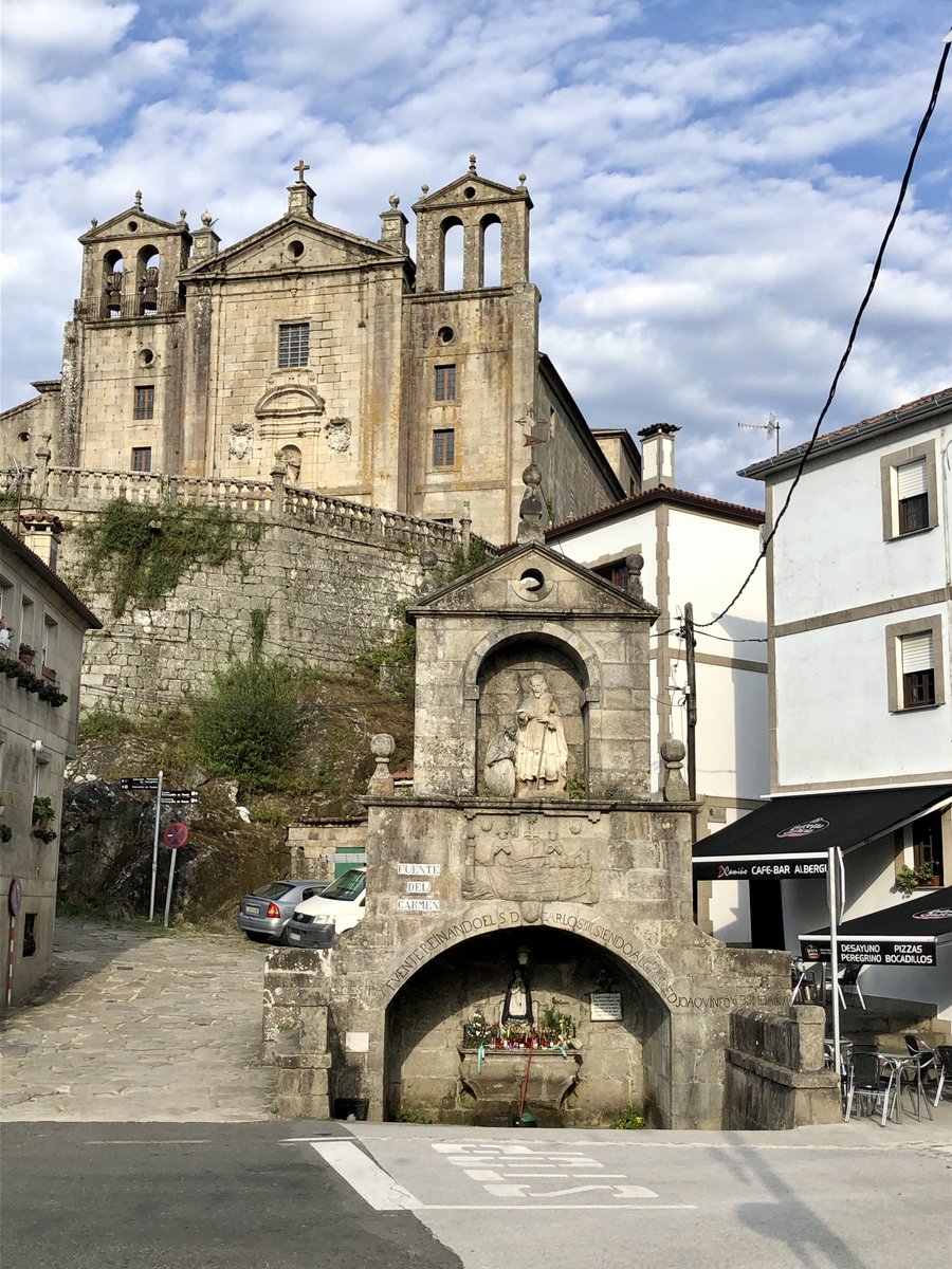RevKateCress's tweet photo. The people of Spain ♥️ the Apostle James as much as we  ⁦@StJamesLA⁩ ♥️ our patron saint. Just returned from #CaminodeSantiago #PortugueseWay and many miles of walking, fueled by a perfect espresso in every village! Heavenly journey.🙏 https://t.co/jGUBLN6jBz