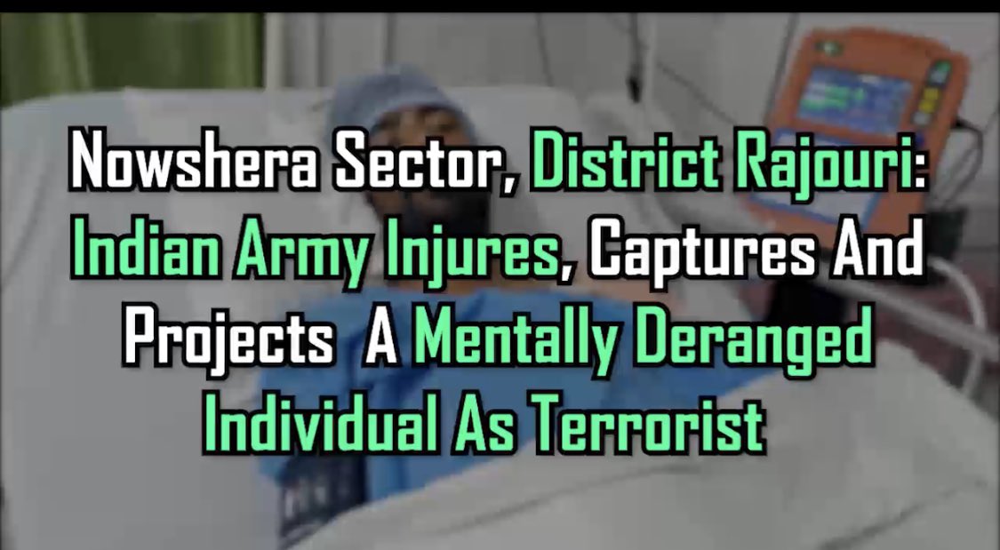 sultan1913's tweet photo. Finally #Tabarak Hussain a mentally challenged, who was arrested and fired upon by Indian army on 21st August and branded as terrorist, is declared dead of cardiac arrest.
#MentallyChallengedTabarak
#KilledInCustody
@DrAliceJEdwards
@KashmirCell
@UN_PGA
@AIIndia https://t.co/41r3b2eOlY