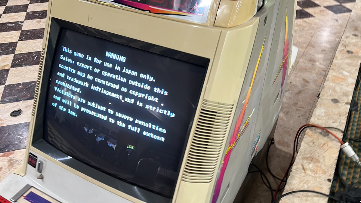 nycfurby's tweet photo. My man’s like @majorsfool checking the crosshatch for linearity, swapping boards on the fly quick in a production environment. These arcade legends don’t get the love or props they deserve doing shit so nice behind the scenes #ArcadeGaming #ThisIs3rdStrike https://t.co/FhCAUJzAGZ